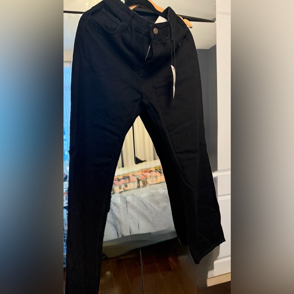 Zara, high-rise, slim leg, full length, size 10/42